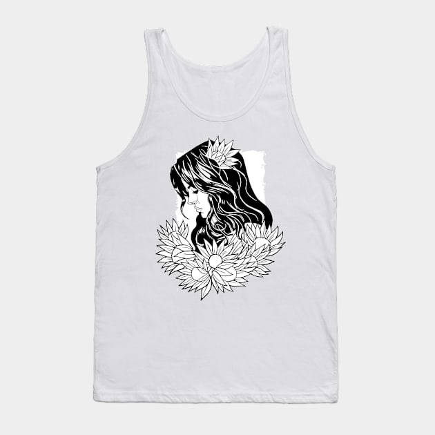 Beautiful Wiccan Tank Top by Shalini Kaushal